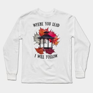 Gazebo and Autumn Leaves - Gilmore Long Sleeve T-Shirt